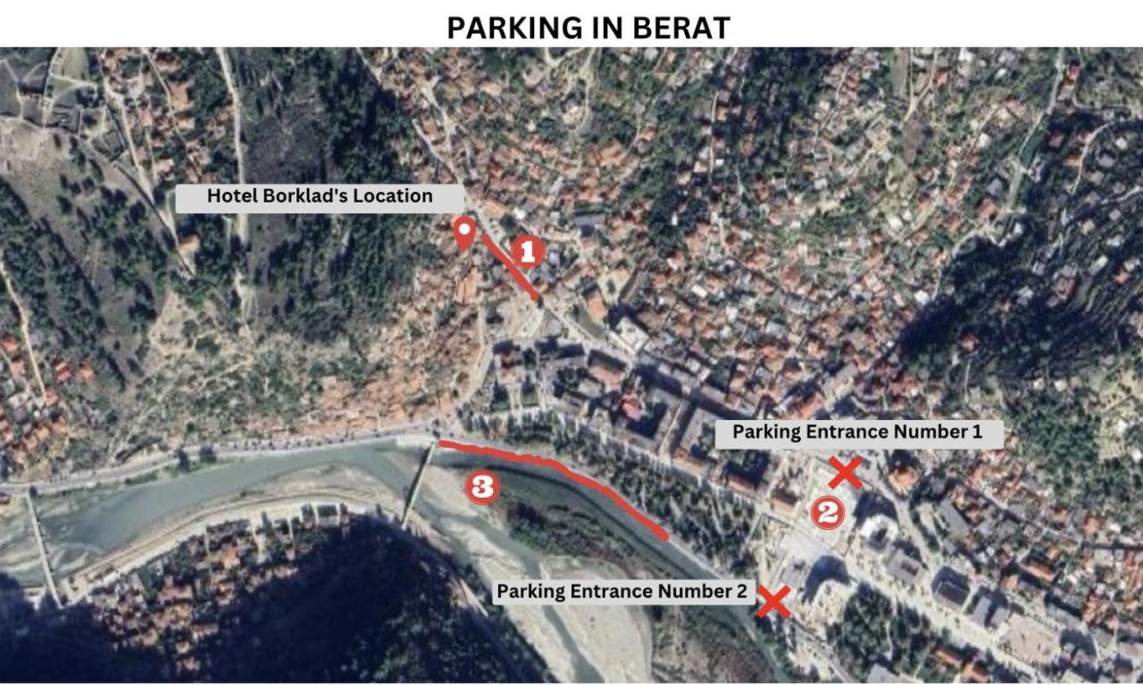 Hotel Borklad Berat Exterior foto